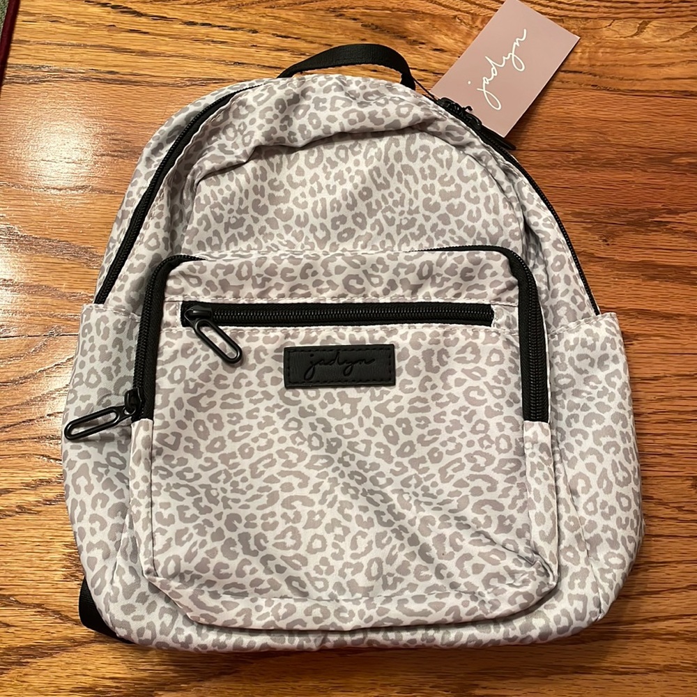 Jadyn Mini Backpack/Travel Bag/Tote/Purse. Desert Leopard Design. NWT!!